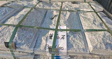 钦州芝麻白蘑菇石，自然面