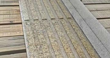 钦州黄金麻盲道石 盲条