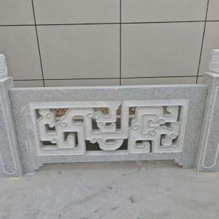 钦州芝麻白河道栏杆 桥栏杆