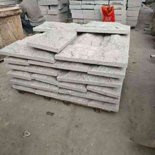 钦州芝麻白蘑菇石，自然面