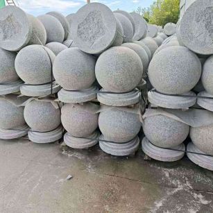 钦州圆球石球挡车球