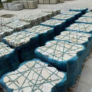 钦州黄金麻冰裂纹 碎拼