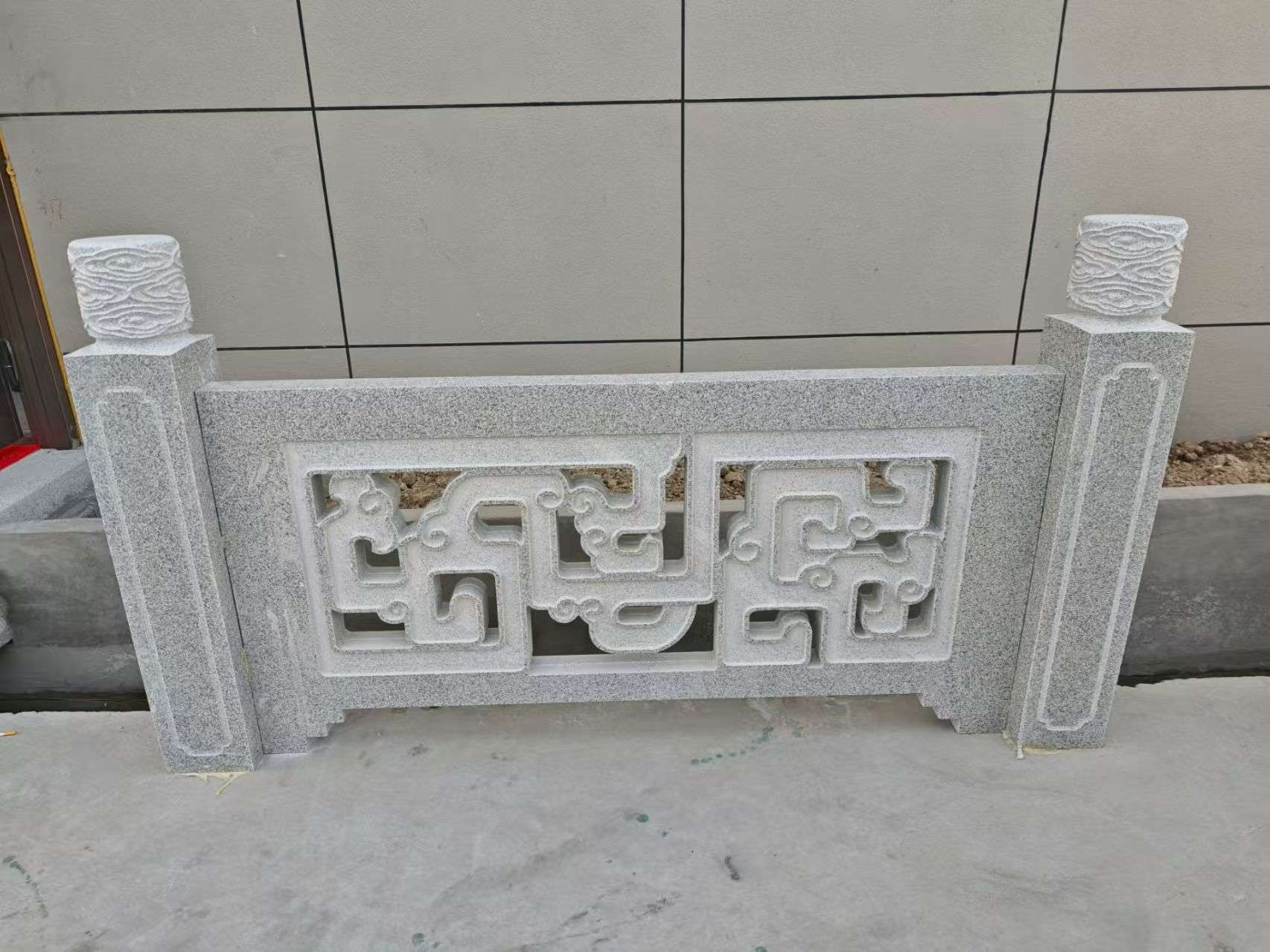 钦州芝麻白河道栏杆 桥栏杆