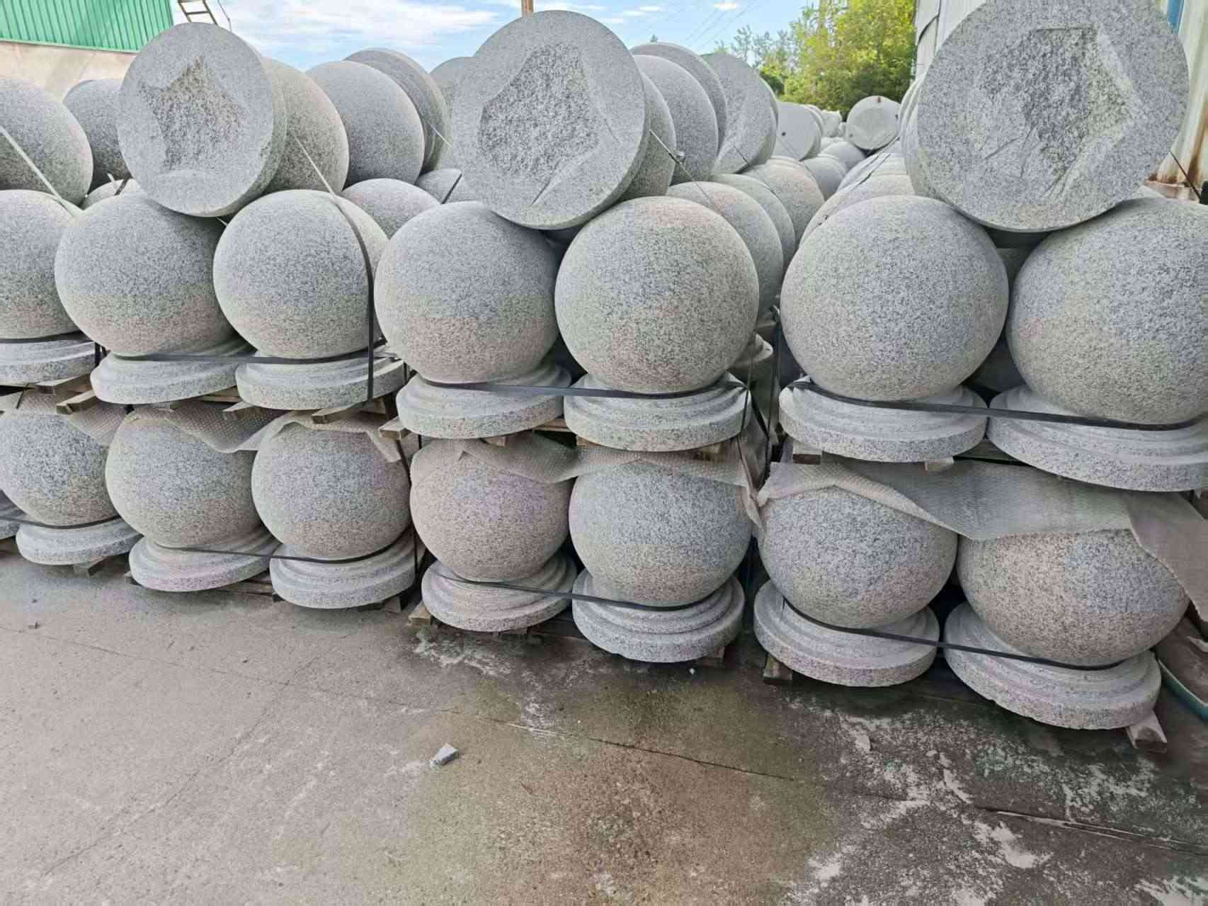 钦州圆球石球挡车球